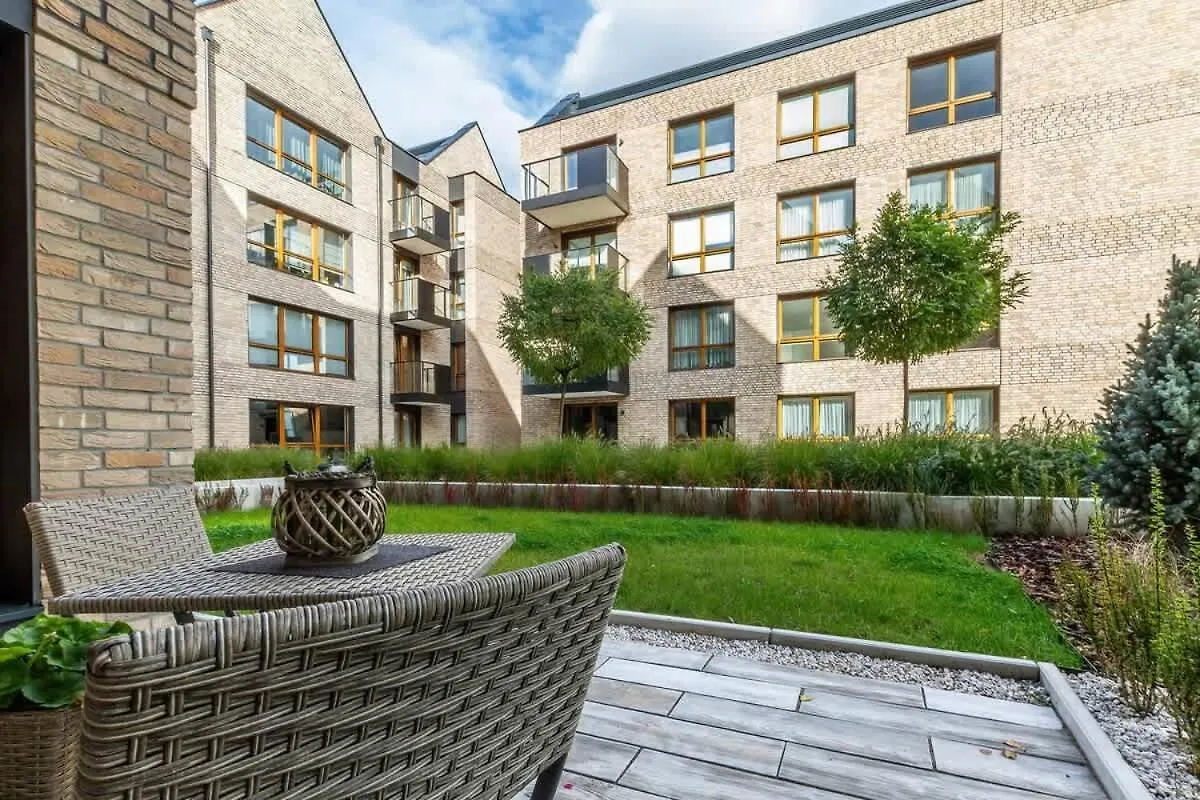 Luxury Apartment Front Park Sadowa With Terrace By Noclegi Renters Danzica